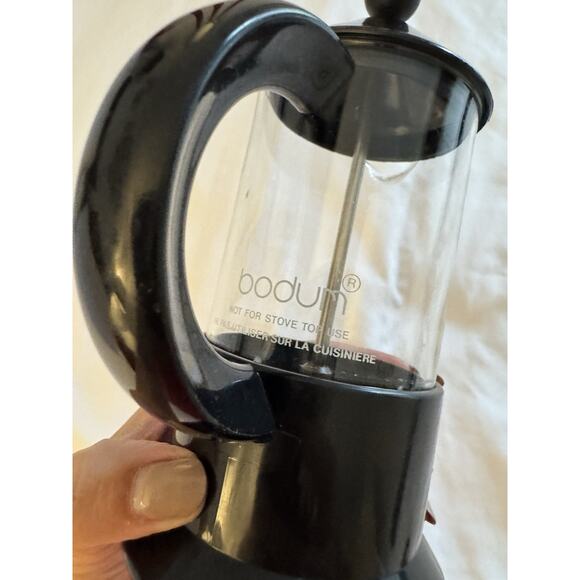 Bodum French Press Coffee Maker Black Small Kitchen Home Goods - Picture 2 of 7